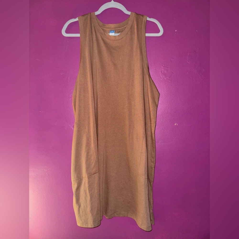 Old Navy Mauve-Brown Sleeveless Tunic Tank